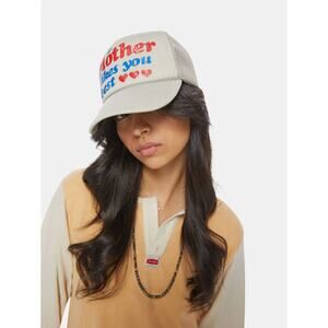 B33‎ Mother The 10-4 Trucker Hat White Mother Likes You Best Adjustable Snapback